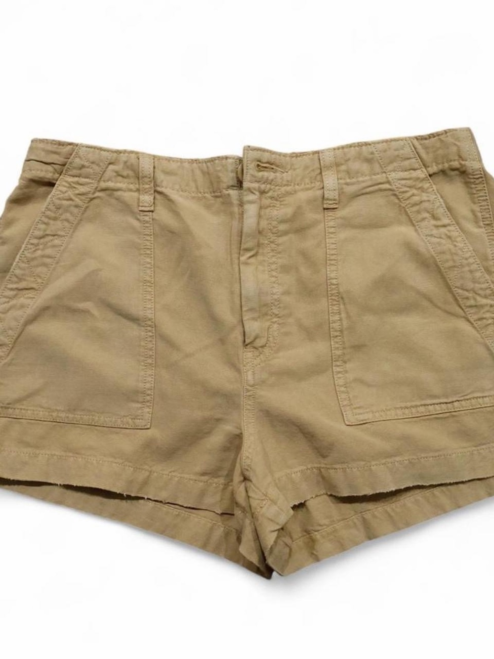 aerie Tan Utility Bermuda Shorts